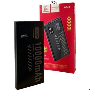 10.000MA دو پورت خروجی USB و یک پورت TYPE C