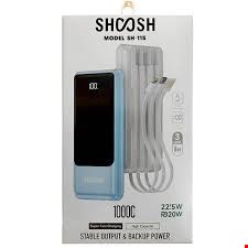 10.000MA دو پورت خروجی USB و یک پورت TYPE C